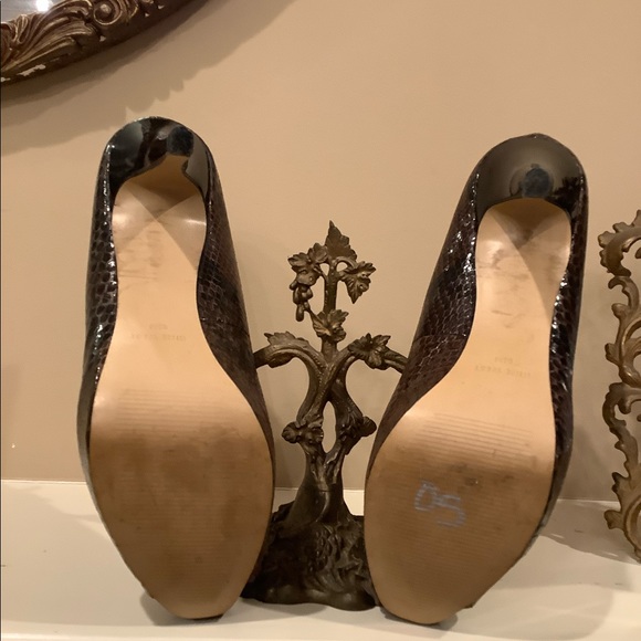 Nine West Snake Skin Platform Stiletto Hee… - Picture 5 of 6